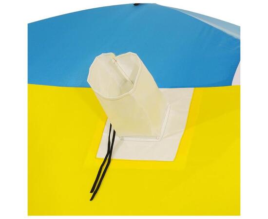 Палатка зимняя СТЭК КУБ 4 Т трехслойная, дышащая, с выводом под трубу (2.5х2.5х2.0 м)