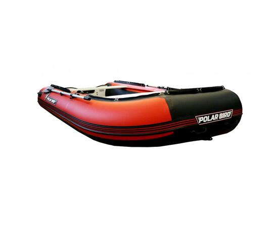 Надувная лодка Polar Bird 360M NEW Merlin Кречет (стеклокомпозит) черный/красный