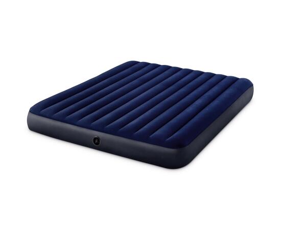64755 Надувной матрас Intex Classic Downy Airbed Fiber-tech, 183х203х25см