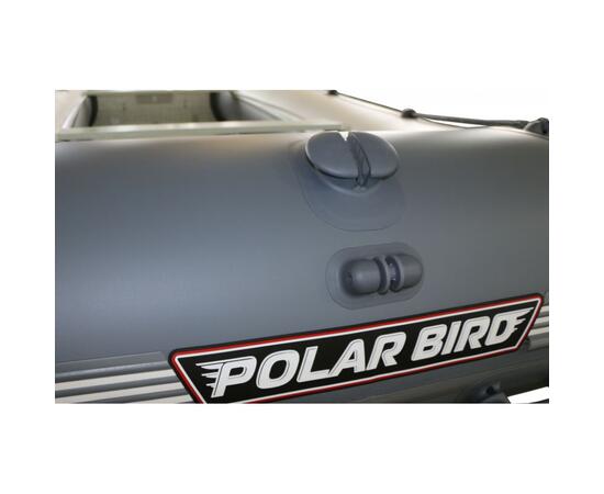 Надувная лодка Polar Bird 380E Eagle Орлан серый белый