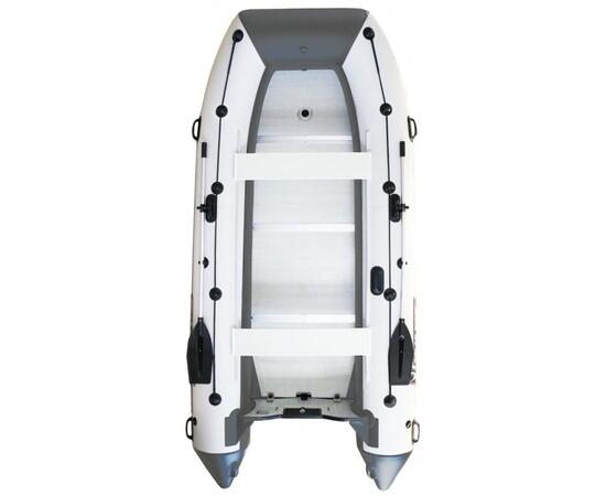 Надувная лодка Polar Bird 360M NEW Merlin Кречет (стеклокомпозит) серый/белый