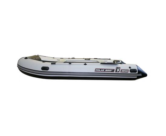 Надувная лодка Polar Bird 320M NEW Merlin Кречет (стеклокомпозит) черно/белый