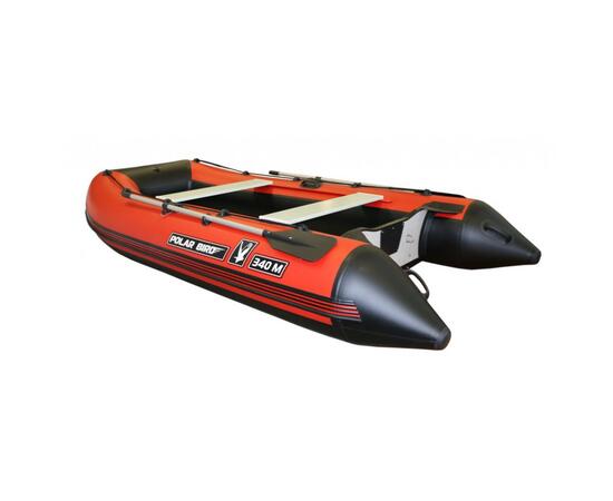 Надувная лодка Polar Bird 320M NEW Merlin Кречет (стеклокомпозит) черный/красный