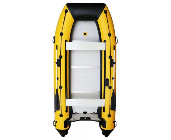 Надувная лодка Polar Bird 360M NEW Merlin Кречет (стеклокомпозит) черный/желтый