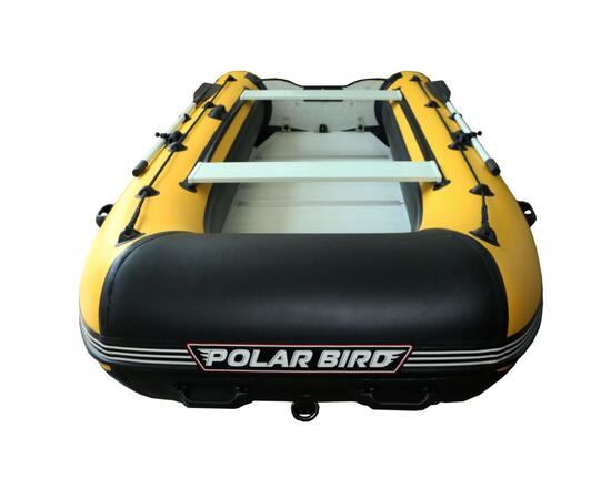 Надувная лодка Polar Bird 340M Merlin Кречет НДНД черный желтый