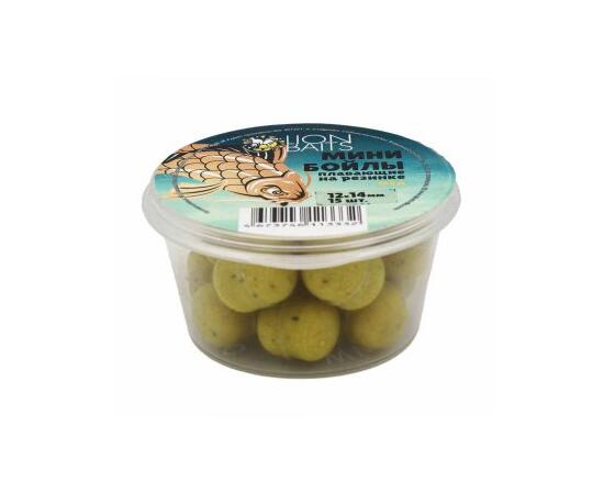 Lion Baits Мини бойлы плавающие на резинке "Мед" 10х12мм (25шт)