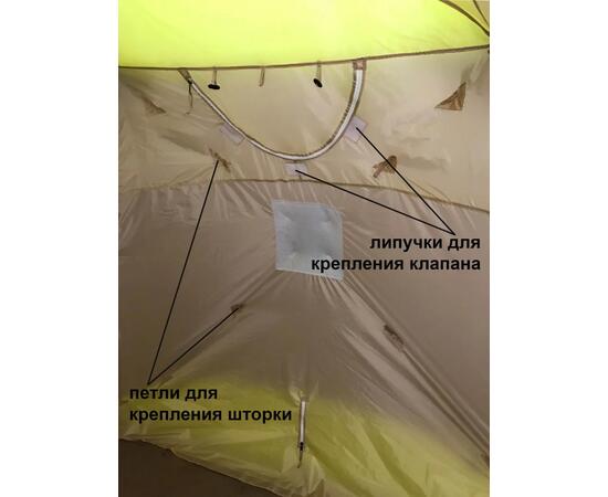 Внутренний тент Лёгкий ЛОТОС КУБ 3 180х210х210 (Зимний)
