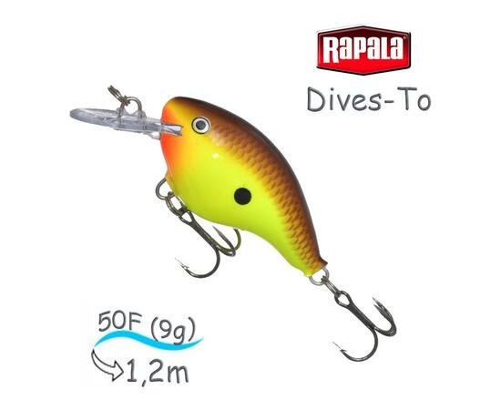 Воблер RAPALA Dives-To 4, CTB