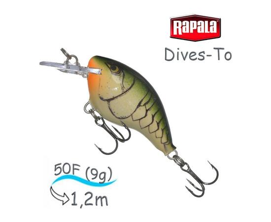Воблер RAPALA Dives-To 4, OGCW