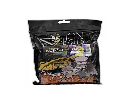 Lion Baits Пластилин инновационный ароматизированный "Карп слива" 700гр