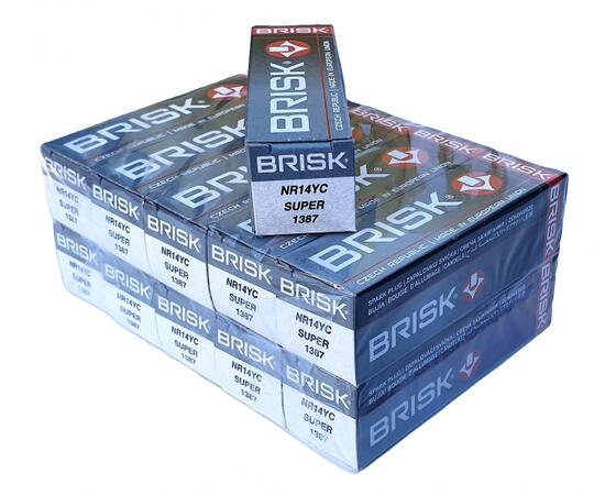 Свеча BRISK NR14YC аналог свечи NGK BR7HS-10