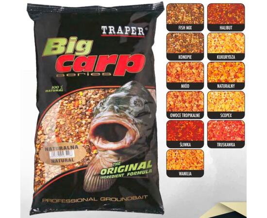 Прикормка TRAPER BIG CARP 1 кг МЕД