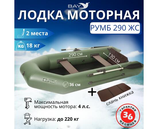 Лодка моторная Румб 290 ЖС