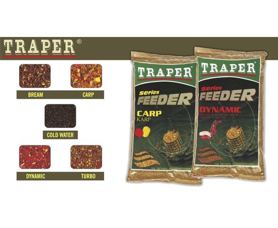 Прикормка Traper FEEDER 1kg "Турбо"