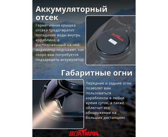 Прикормочный кораблик Boatman Actor GPS