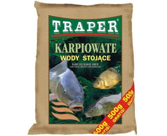 Прикормка Traper Karpiowate БАЗОВАЯ 2,5kg озеро