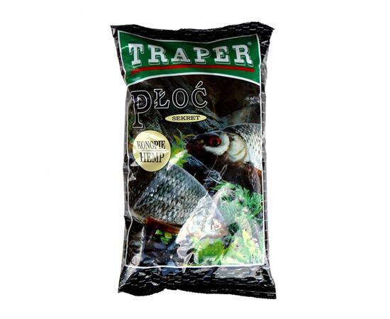 Прикормка Traper SEKRET 1kg "Плотва" конопля
