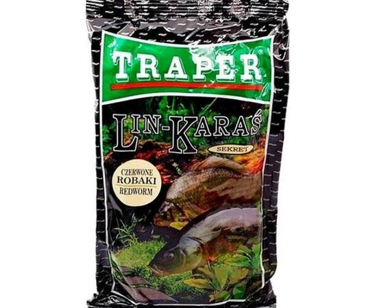 Прикормка Traper SEKRET 1kg "Линь-Карась" красный червь