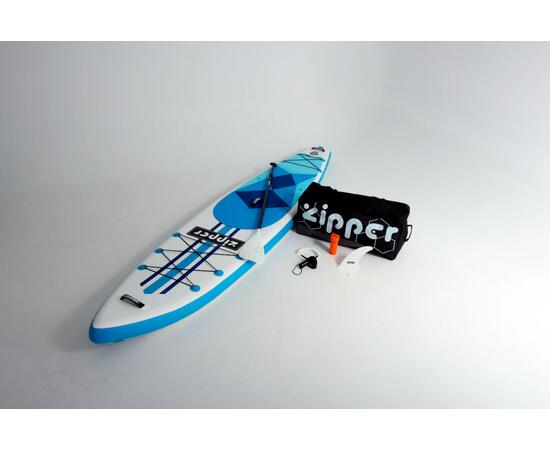 Надувная доска SUP Board (Сап Борд) ZIPPER BORNLINE 12'6'' TURING BLUE