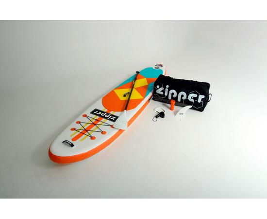 Надувная доска SUP Board (Сап Борд) ZIPPER BORNLINE 11' ORANGE