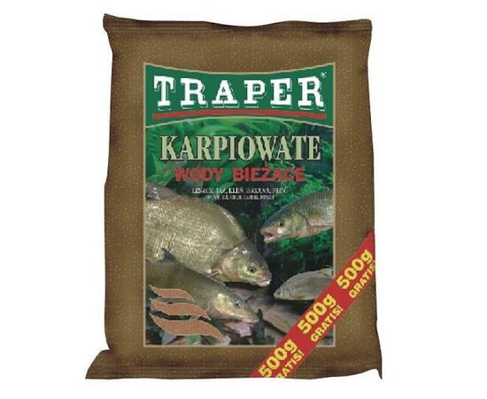 Прикормка Traper Karpiowate БАЗОВАЯ 2,5kg Река