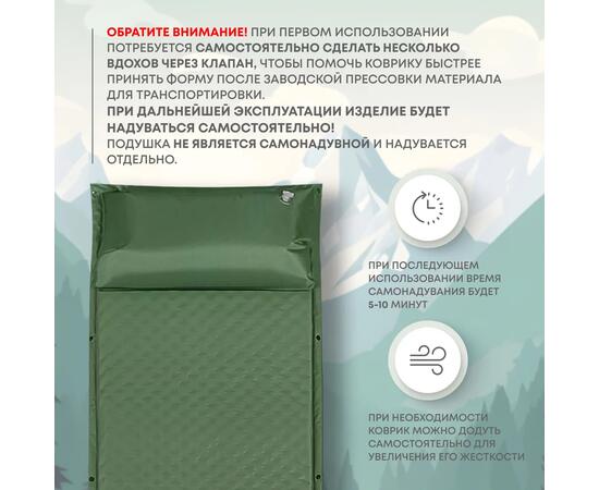 Коврик туристический RSP Sunny 50, зеленый