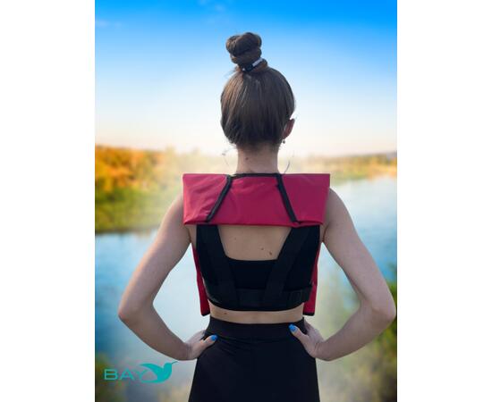 Жилет самонадувающийся страховочный LifeJacket красный