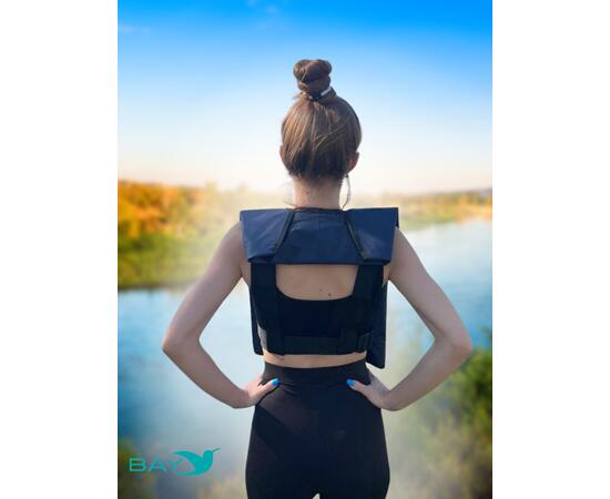 Жилет самонадувающийся страховочный LifeJacket темно-синий