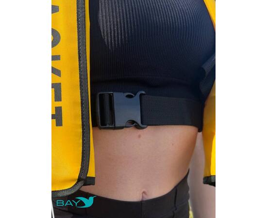Жилет самонадувающийся страховочный LifeJacket желтый