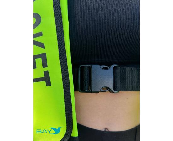 Жилет самонадувающийся страховочный LifeJacket салатовый