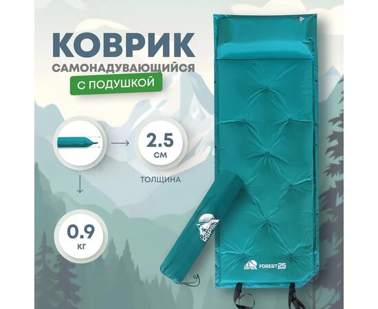 Коврик туристический RSP Forest 25, зеленый