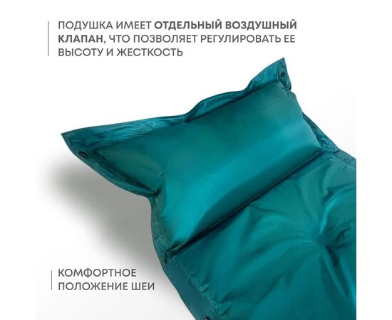 Коврик туристический RSP Forest 50, зеленый