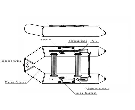 Лодка ПВХ Big Boat ТМ320