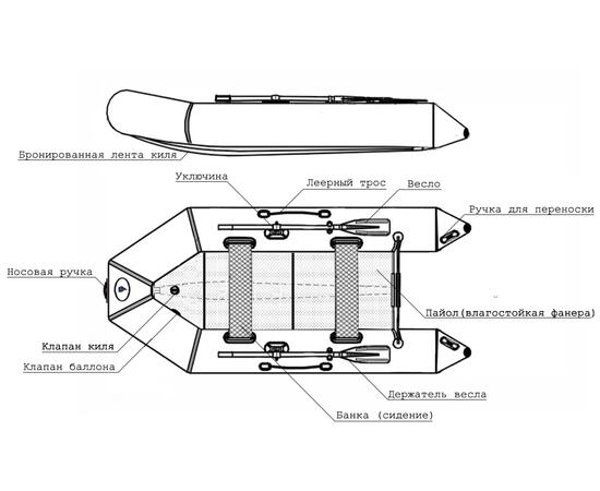 Лодка ПВХ Big Boat TM320K