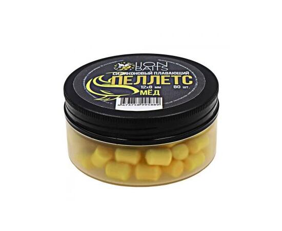 Пеллетс силиконовый плавающий "Мед" 14х10мм (45шт)