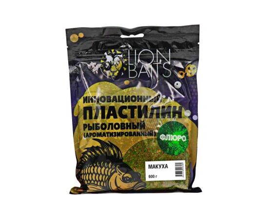 Пластилин "Флюро" инновационный ароматизированный "Макуха" 600гр