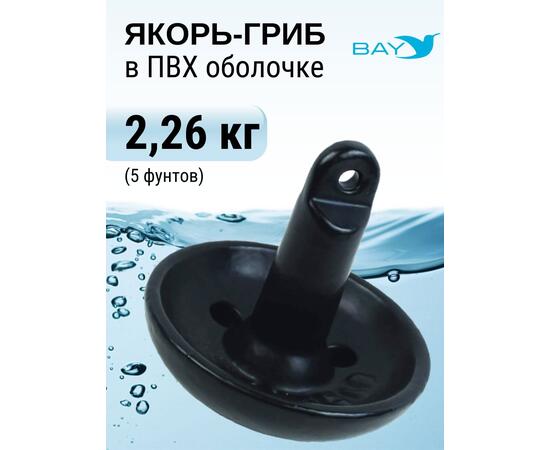 Якорь для лодки ПВХ гриб 2.26 кг (5 фунтов)