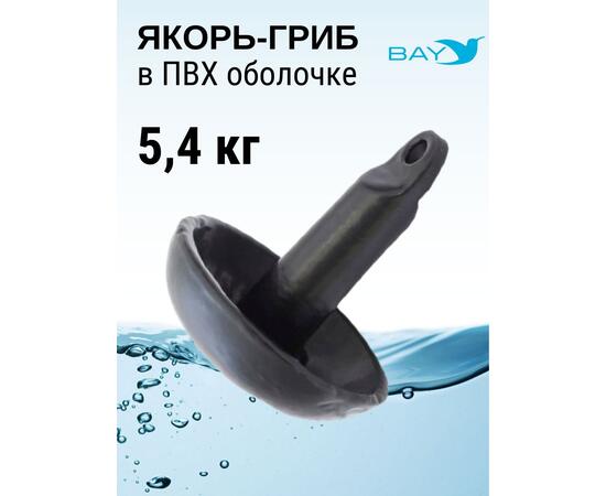 Якорь для лодки ПВХ гриб 5.4 кг (12 фунтов)