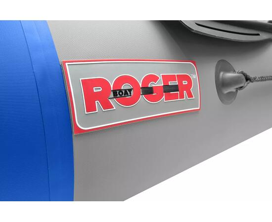 Надувная лодка Roger ТРОФЕЙ 3500 НДНД Серый с синим