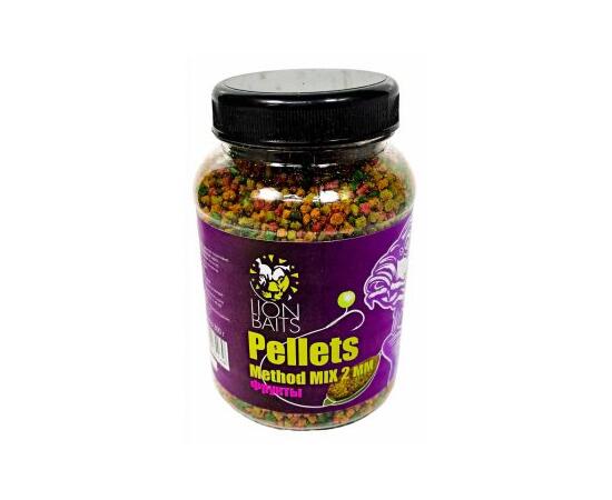 Пеллетс методный Method Mix pellets "Фрукты" 2мм - 300гр (банка)