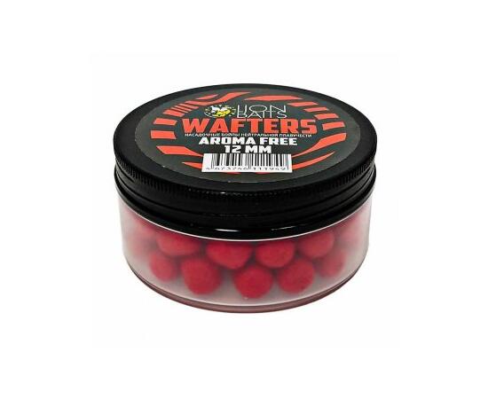 Бойлы нейтральной плавучести (Wafters) "Aroma Free" (без аромы) красный 12мм