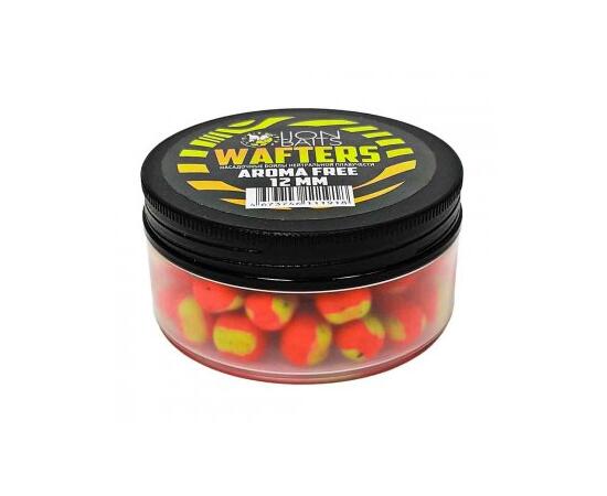 Бойлы нейтральной плавучести (Wafters) "Aroma Free" (без аромы) желто-оранж 12мм