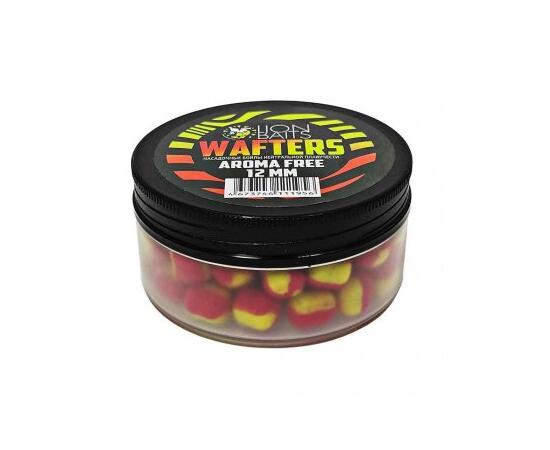 Бойлы нейтральной плавучести (Wafters) "Aroma Free" (без аромы) желто-красный 12мм