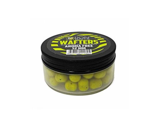 Бойлы нейтральной плавучести (Wafters) "Aroma Free" (без аромы) желтый 12мм