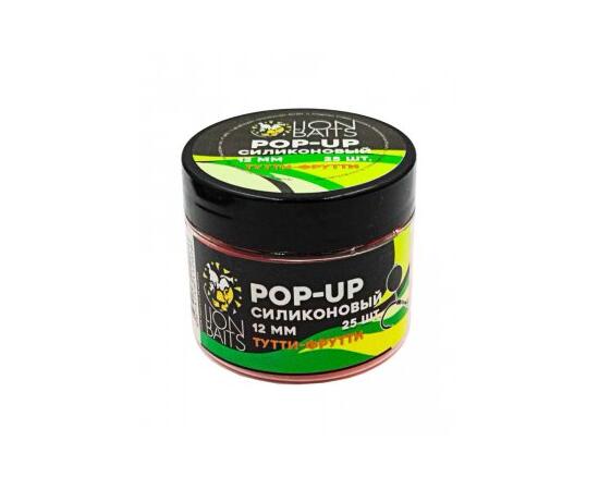 Lion Baits Бойлы плавающие Pop-Up Силиконовый "Тутти-Фрутти" 12мм (25шт)