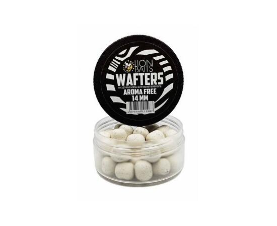 Бойлы нейтральной плавучести (Wafters) "Aroma Free" (без аромы) белый 14мм