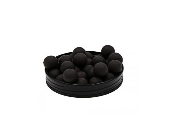 Lion Baits Бойлы плавающие Pop-Up "Aroma Free" (без аромы) черный 12 мм