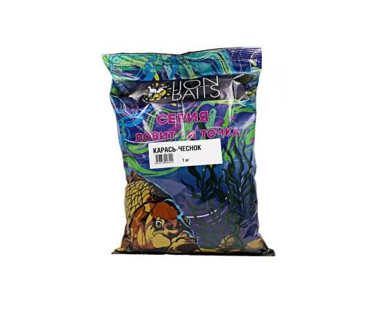 Lion Baits Прикормка Ловит и точка "Карась чеснок" 1кг