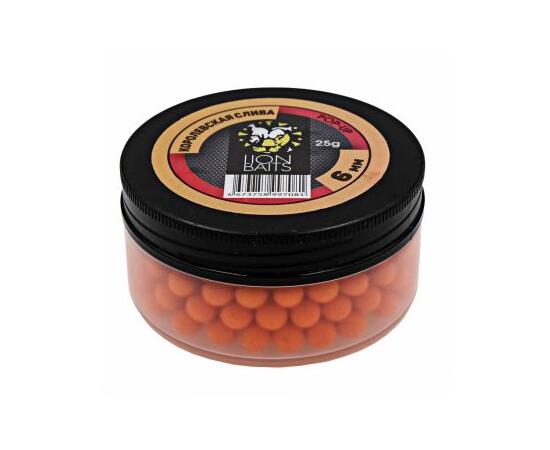 Lion Baits Бойлы плавающие Pop-Up "Королевская слива" 6 мм - 25гр