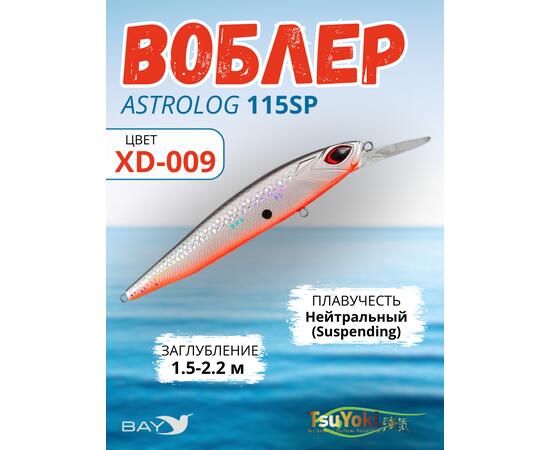 Воблер TsuYoki ASTROLOG 115SP XD-009